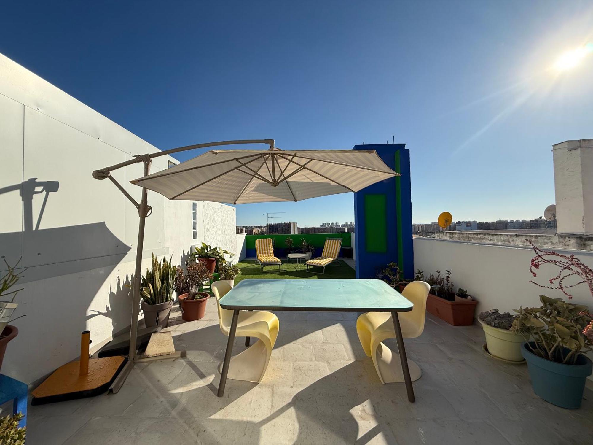 Апартаменти Petite Penthouse With The Sunniest Terrace In Валенсія Екстер'єр фото
