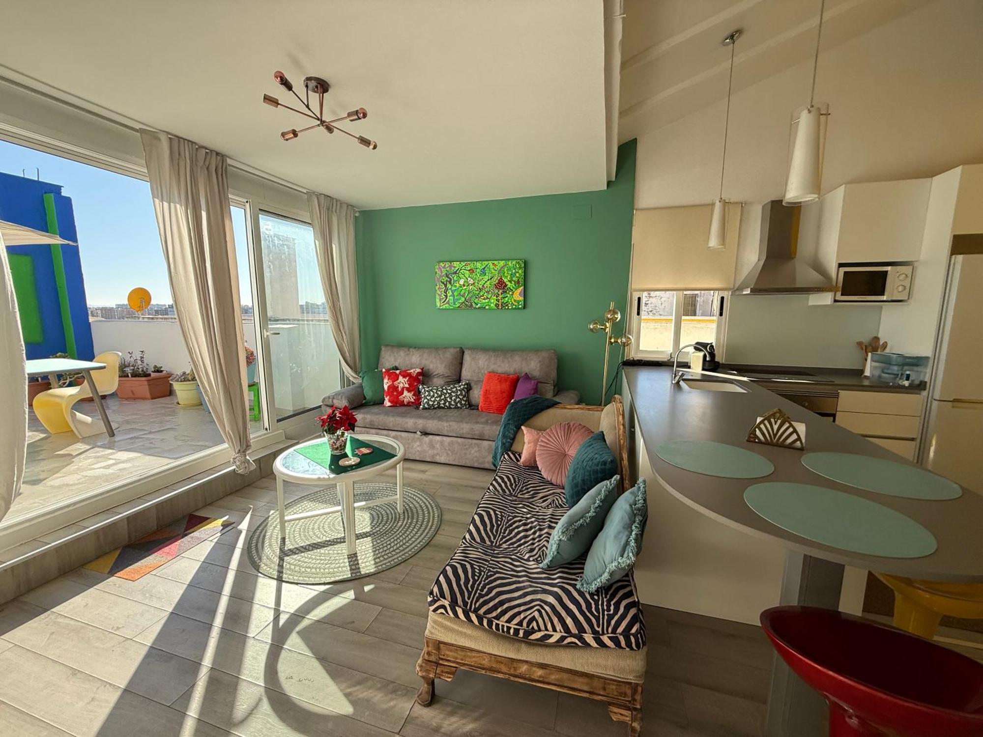 Апартаменти Petite Penthouse With The Sunniest Terrace In Валенсія Екстер'єр фото